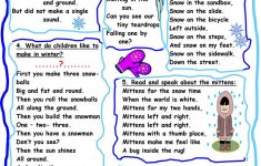 Do You Like Winter Poetry? Worksheet - Free Esl Printable Worksheets | Poetry Worksheets Printable