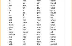Dolch 1St Grade Sight Words - Koran.sticken.co | Free Printable First Grade Sight Words Worksheets