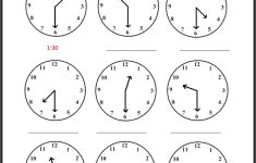 √ Telling Time Printable Worksheets First Grade Inspirationa - Free | Telling Time Printable Worksheets First Grade