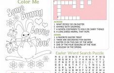 Easter Kids Activity Sheet Free Printable From Wasootch 791X1024 | Free Printable Easter Activities Worksheets