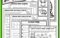 Easter Math Worksheets - Jellybean Math - Easter Activities | Big | Free Printable Easter Worksheets For 3Rd Grade
