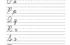 Easy Cursive Writing Worksheet Printable | Handwriting | Cursive | Printable Cursive Handwriting Worksheet Generator