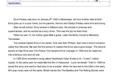 Elvis Presley's Biography Worksheet - Free Esl Printable Worksheets | Printable Biography Worksheets