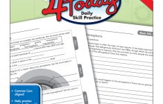 English Writing Practice For Kids - 4Th Grade Beginning Of The Year | Math 4 Today Grade 4 Printable Worksheets