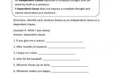 Englishlinx | Clauses Worksheets | 4Th Grade English Worksheets Free Printable