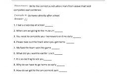 Englishlinx | Punctuation Worksheets | Free Printable Worksheets For Punctuation And Capitalization