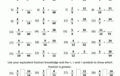 equivalent fractions worksheet math worksheets for 5th grade fractions printable Equivalent Fractions Worksheet | Math Worksheets For 5Th Grade Fractions Printable