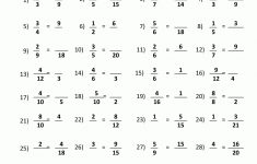Equivalent Fractions Worksheets | Free Printable Fraction Worksheets | Printable Fraction Worksheets For Grade 3