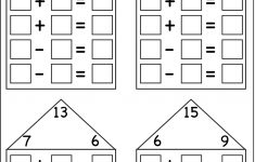 Fact Family Worksheets Printable | Math Centers And Activities | Family Printable Worksheets