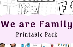 Family Theme Preschool And Family Worksheets For Kindergarten - Fun | Family Printable Worksheets