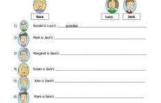 Family Tree Worksheet - Free Esl Printable Worksheets Madeteachers | My Family Tree Free Printable Worksheets