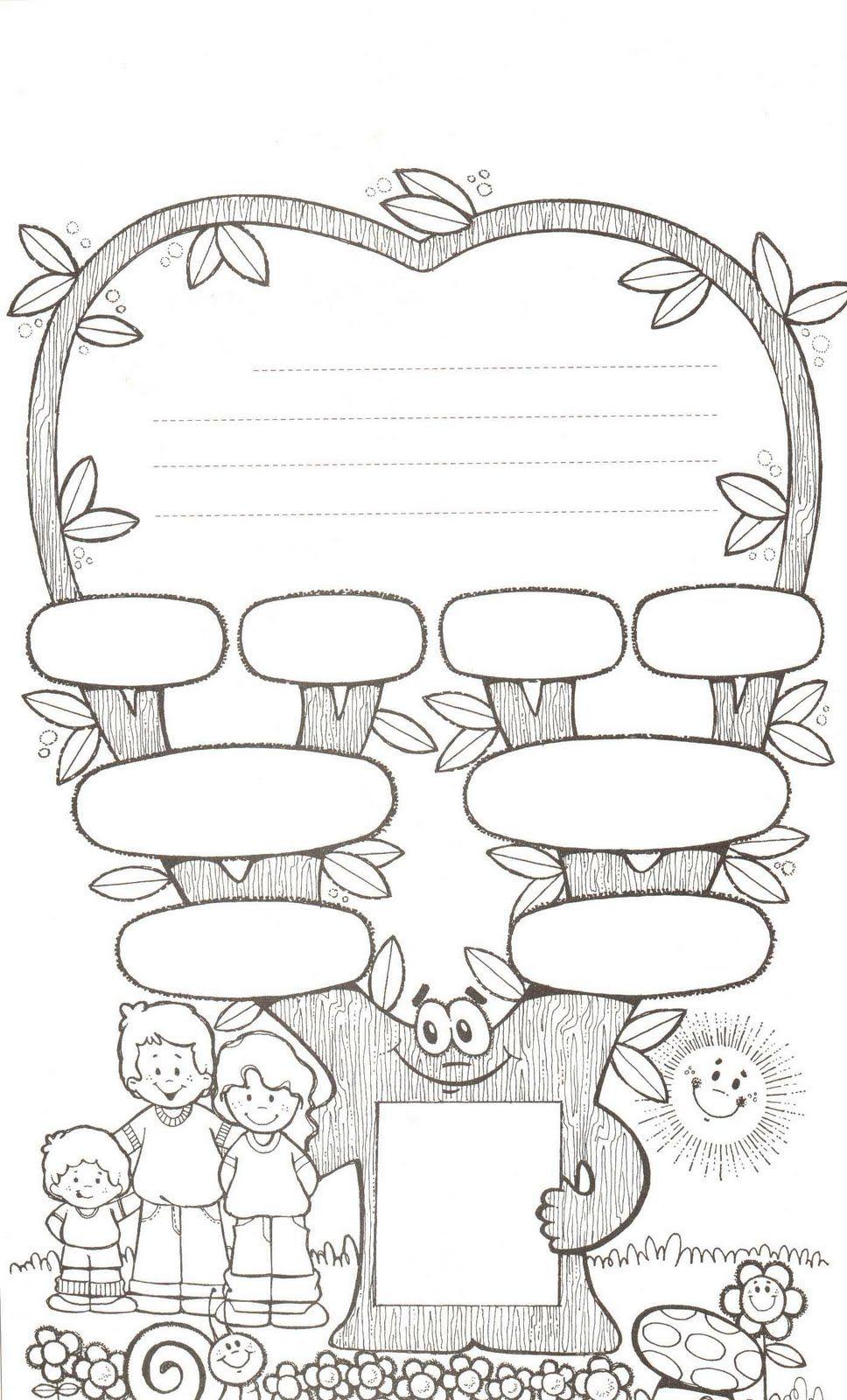 Family Tree Worksheet Printable Lexia s Blog