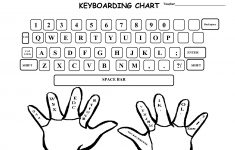 Finger Chart Typing Keyboard And | Middle School Joys | Keyboard | Blank Keyboard Worksheet Printable