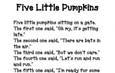 Five Little Pumpkins.pdf - Google Drive | Nursery Rhymes | Five | Five Little Pumpkins Printable Worksheet