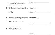 Free 8Th Grade Worksheets | Two Ways To Print This Free 8Th Grade | Printable 8Th Grade Math Worksheets