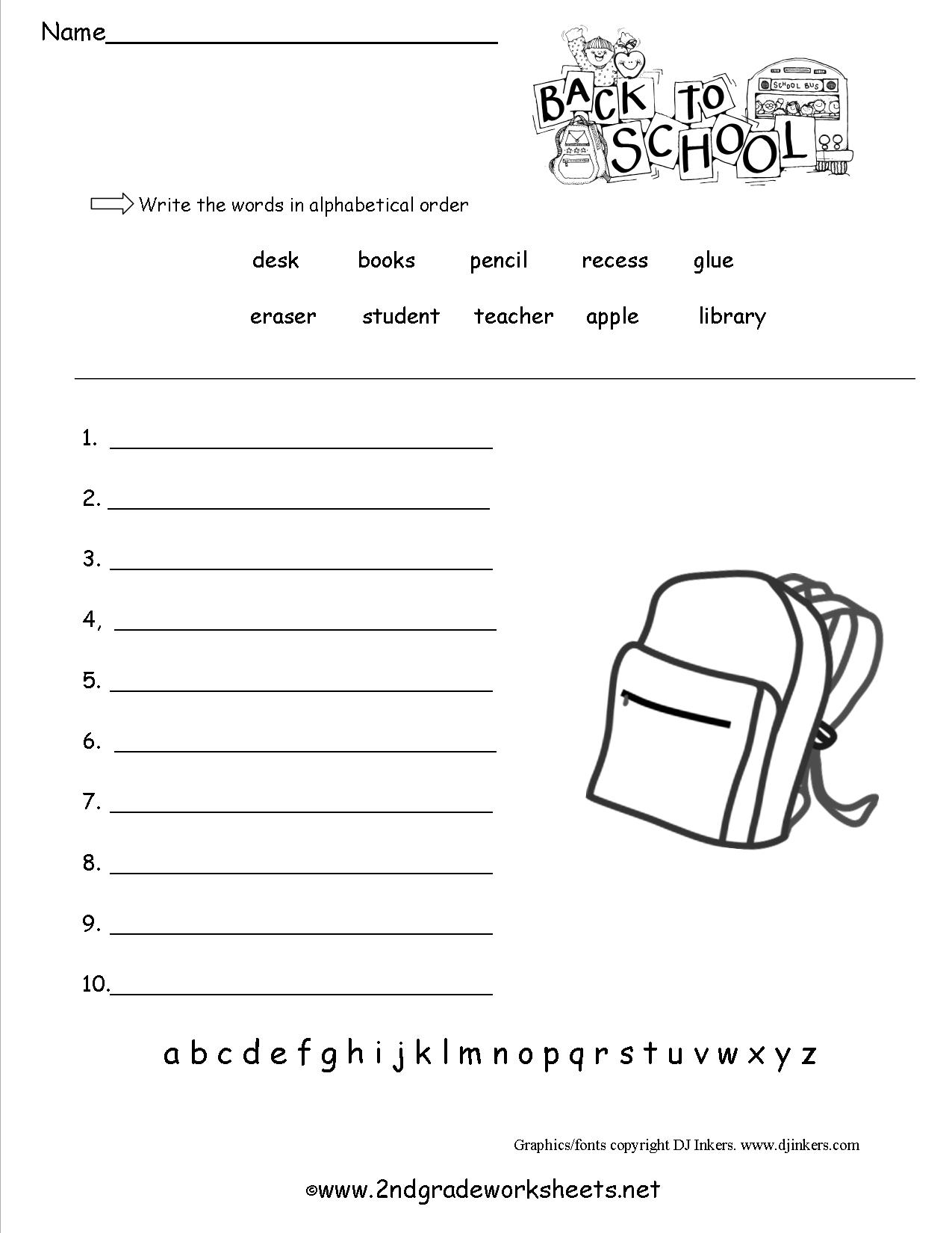 worksheets-for-students