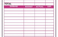 Free Budget Worksheets - Single Moms Income | Blank Budget Worksheet Printable