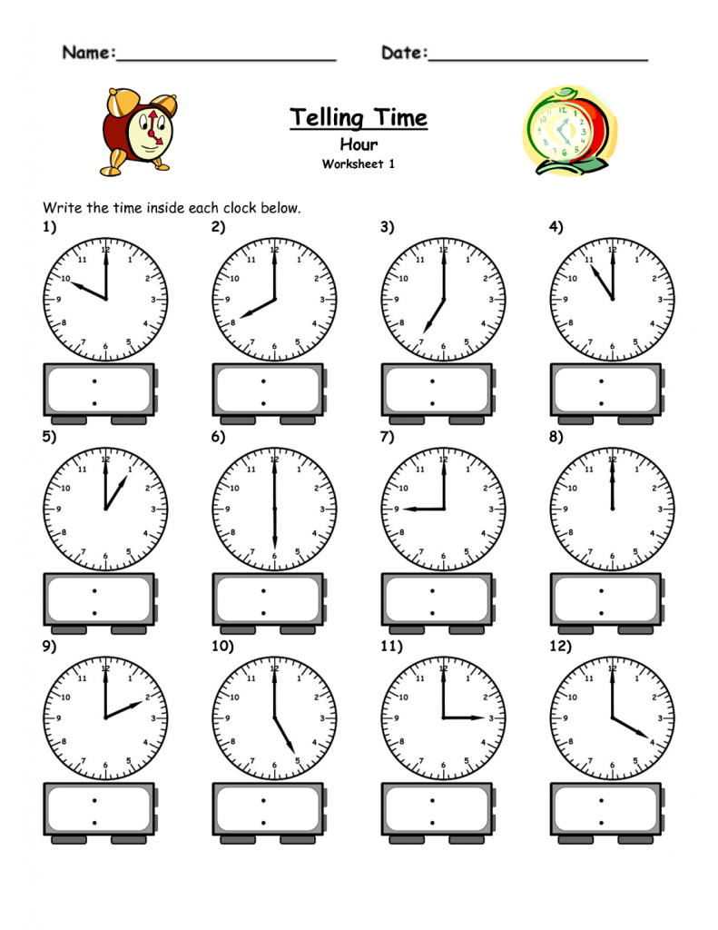 Free Elapsed Time Worksheets | Kiddo Shelter | Elapsed Time Worksheets Free Printable