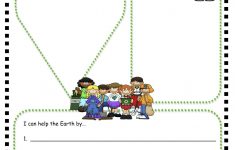 Free &quot;i Can Help Save The Earth&quot; Printable | Earth Day Activities | Earth Printable Worksheets