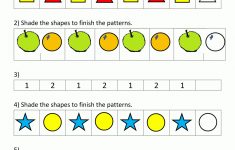 Free Kindergarten Worksheets Spot The Patterns | Free Printable Sequencing Worksheets For Kindergarten