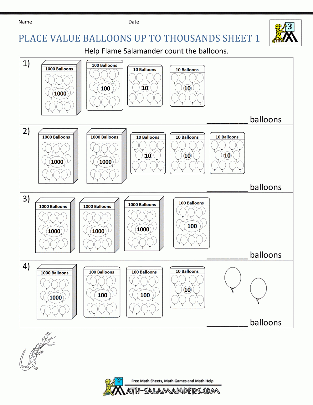 Free Printable Place Value Worksheets Lexia s Blog