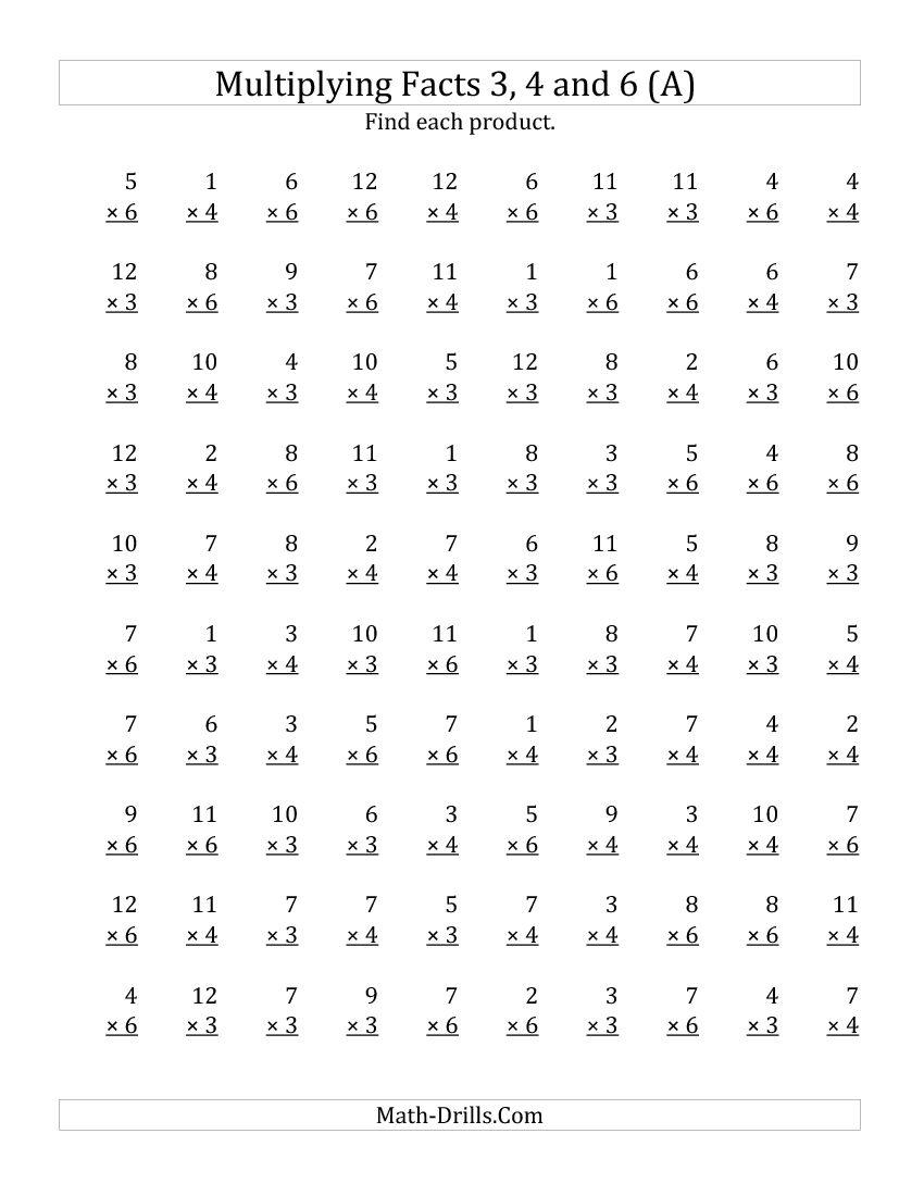Free Multiplication Worksheets Printable Math 4Th Grade Division And | Free Printable Multiplication Worksheets For 4Th Grade