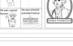 Free President's Day Writing Worksheet | Kindergarten Writing And | Free Printable George Washington Worksheets