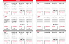 Free Print Carb Counter Chart | Carb Counting Work Sheet Sample | Free Printable Calorie Counter Worksheet