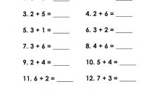 Free Printable 1St Grade Math Worksheets Simple Addition | Math | Free Printable Simple Math Worksheets