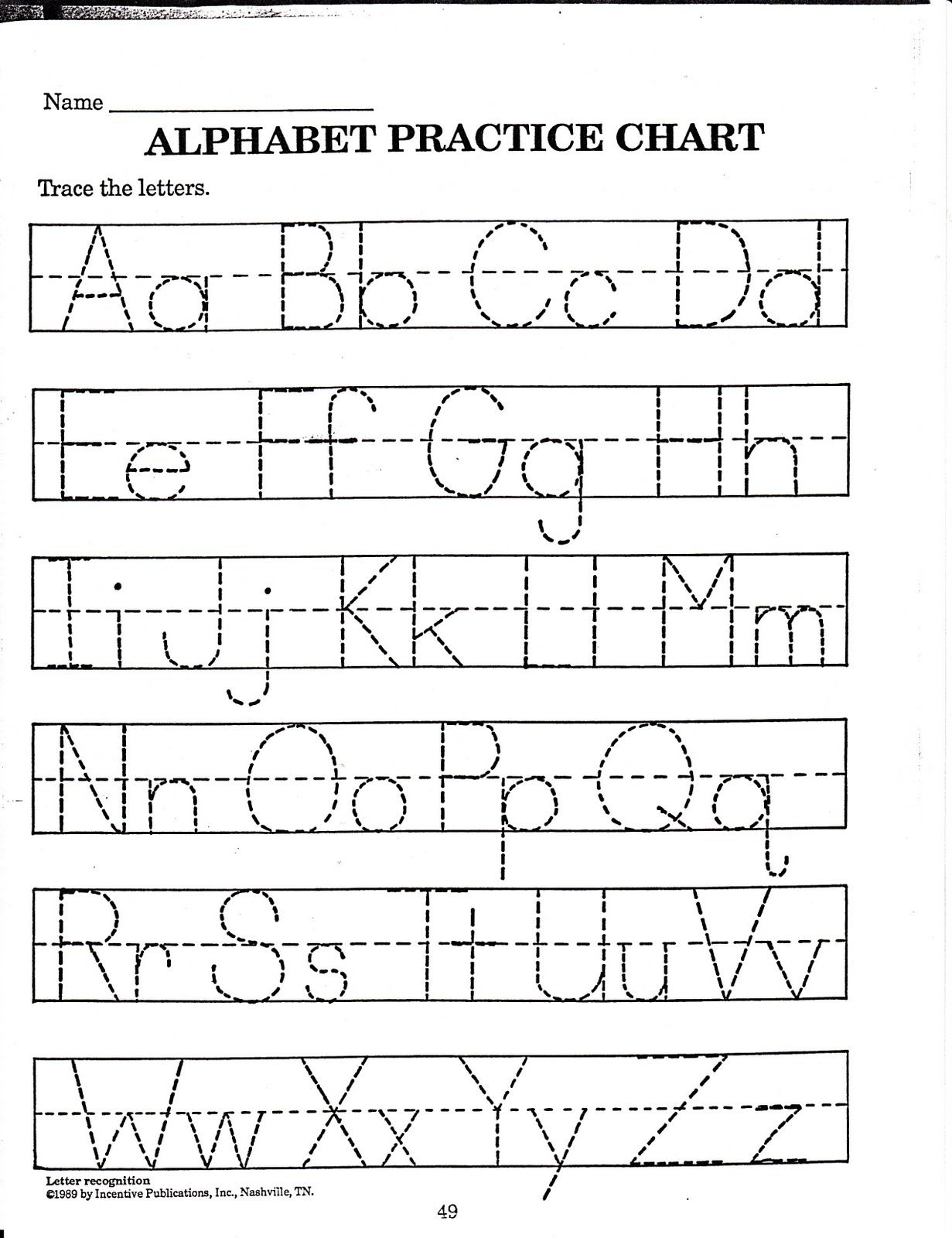 Free Printable Abc Worksheets For Preschool: Preschool Alphabet | Abc Printable Worksheets
