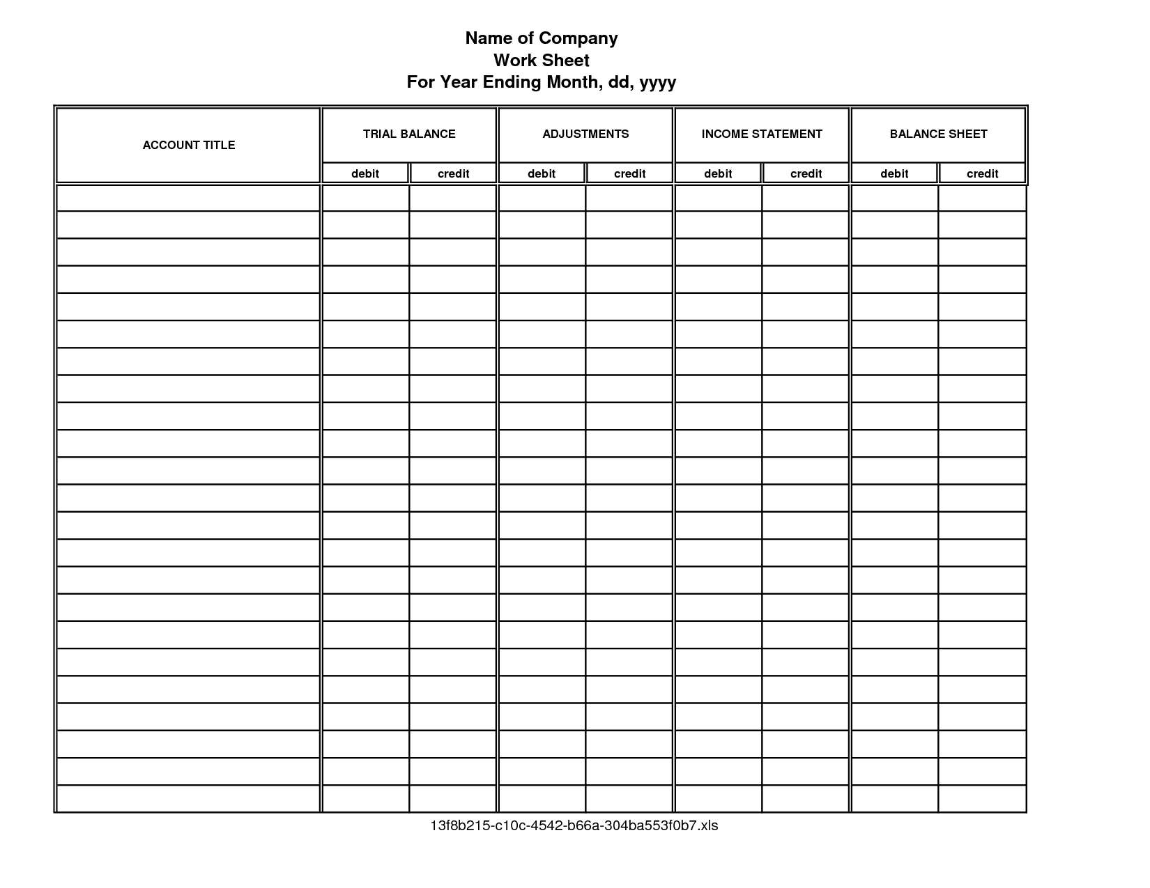 Free Printable Accounting Ledger Sheets 8 Organization planners to