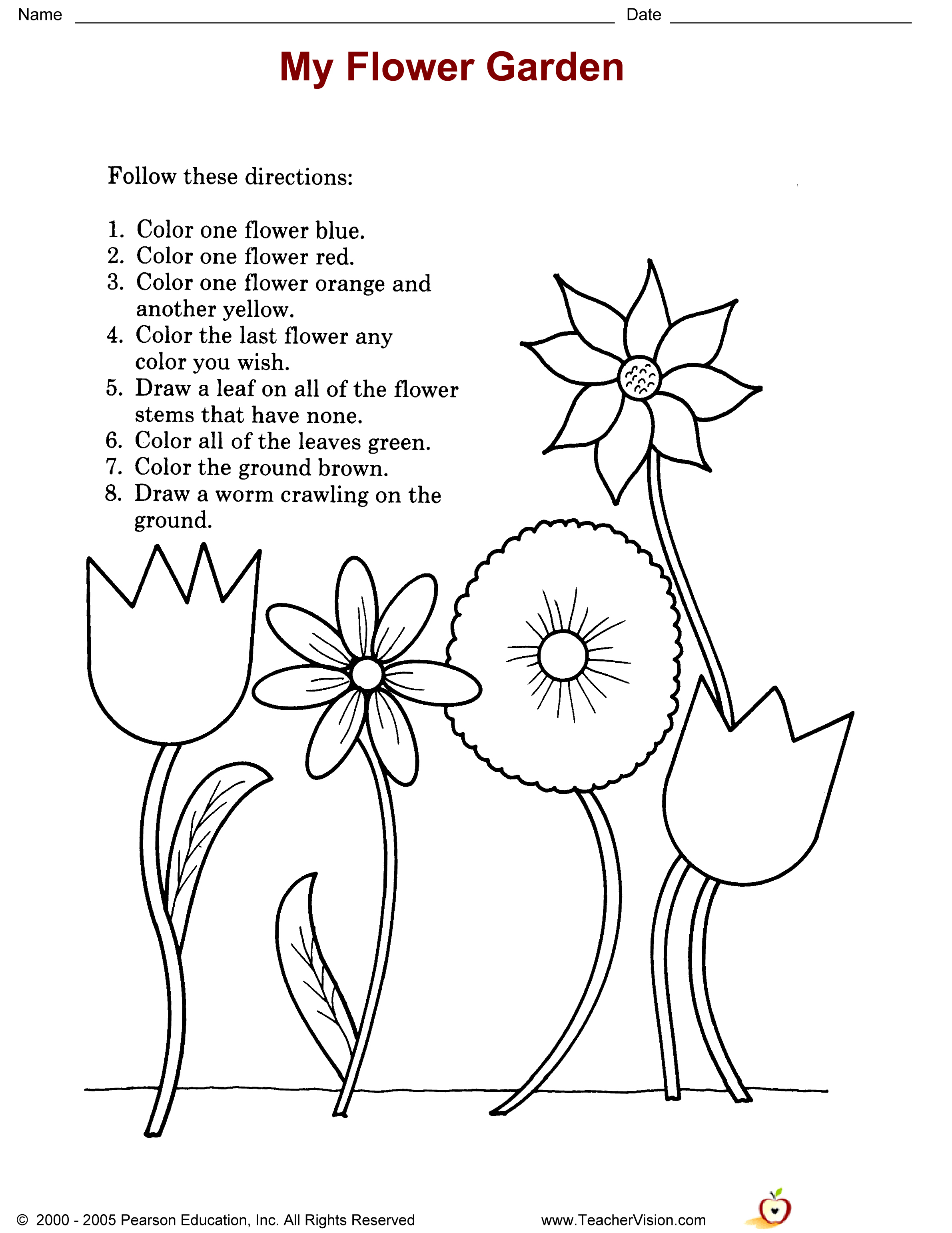 Element Of Art Line Worksheet: Visual Art Classroom Activity | Art