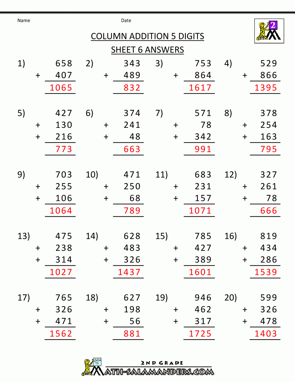 Printable Multiplication Worksheets For 7th Grade Printable 7th Grade Math Worksheets