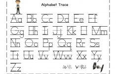 Free Printable Alphabet Letter Tracing Worksheets | Angeline - Free | Letter Tracing Worksheets Free Printable