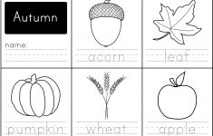 Free Printable: Autumn Words - Paging Supermom | Free Printable Leaf Worksheets