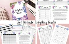 Free Printable Budgeting Binder: 15+ Pages! | Printable Budget Binder Worksheets