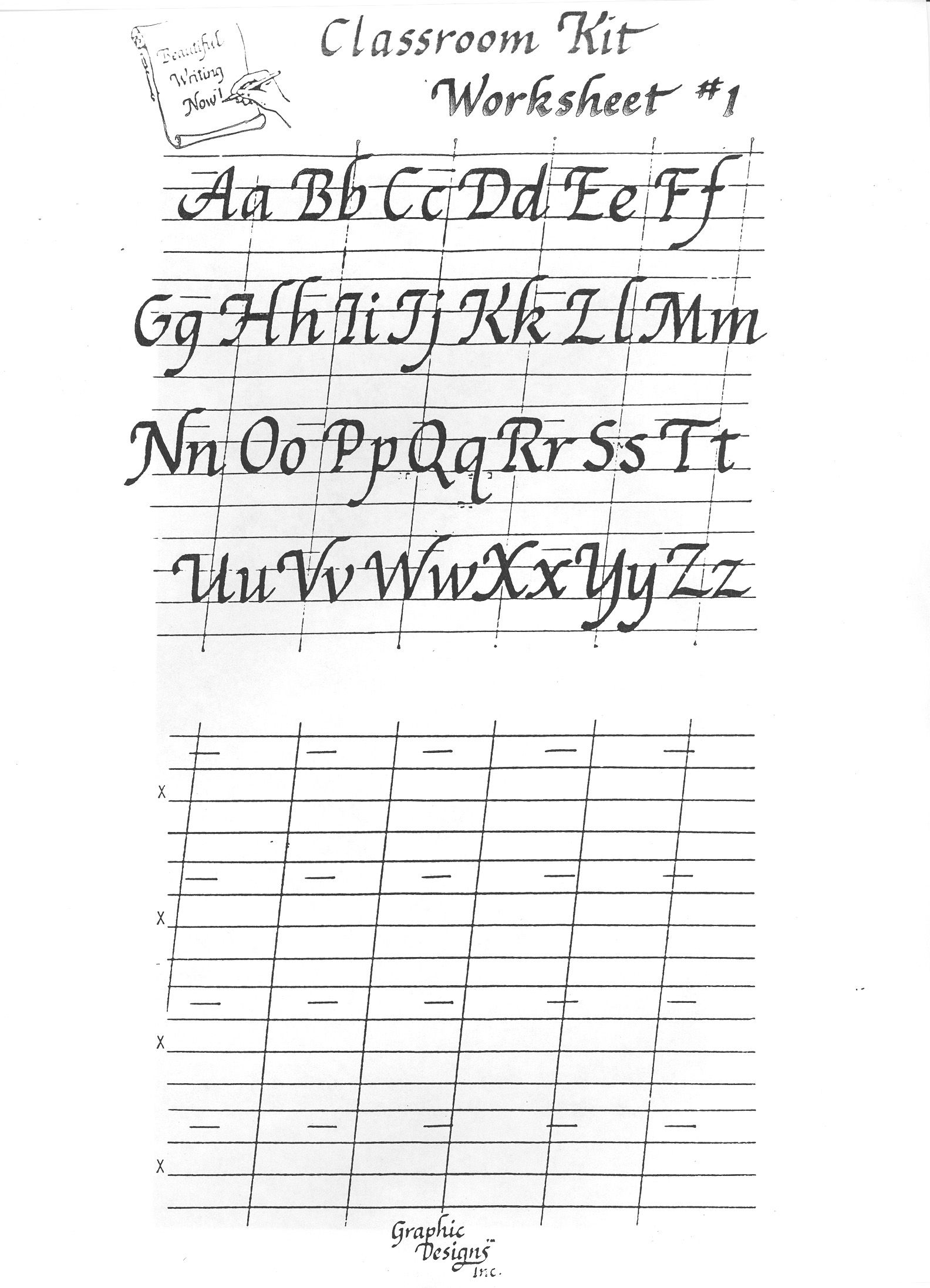 Free Printable Calligraphy Worksheets For Beginners Pdf