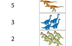 Free Printable Dinosaur Worksheet For Kindergarten | Dinosaur Printable Worksheets