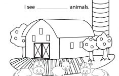 Free Printable Educational Coloring Worksheet For Kindergarten | Free Printable School Worksheets