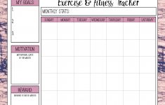 Free Printable Fitness Trackers: 3 Different Monthly Designs | Free Printable Fitness Worksheets