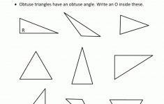 Free Printable Geometry Sheets Identify Triangles 1 | Geometry | Free Printable Geometry Worksheets