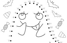 Free Printable Halloween Connect The Dots Worksheet For Kindergarten | Free Printable Halloween Worksheets