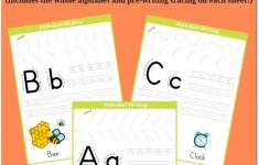Free Printable Handwriting Worksheets Including Pre-Writing Practice | Free Printable Worksheets Handwriting Practice