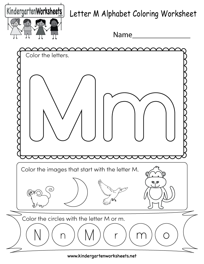 Letter M Printable Worksheets Free