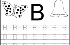 Free Printable Letter Tracing Worksheets For Kindergarten – 26 | Free Printable Letter A Worksheets For Pre K