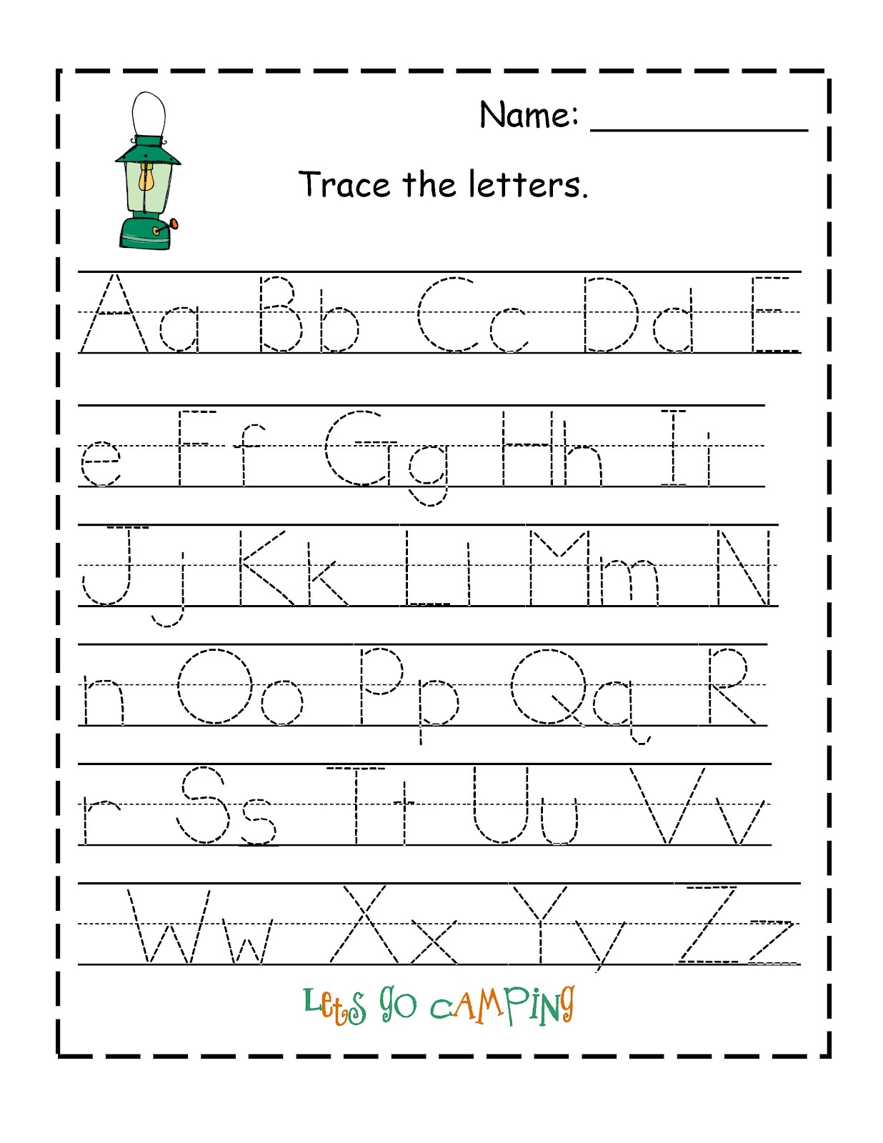 Free Printable Letter Worksheets For Preschoolers To Download - Math | Free Printable Letter Worksheets