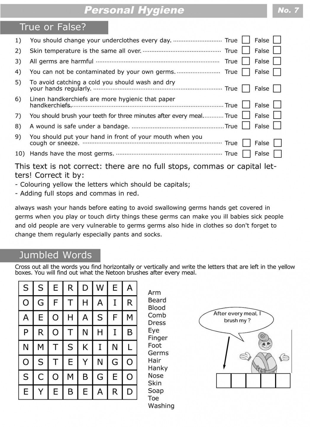 Free Printable Life Skills Worksheets For Adults | Lostranquillos | Printable Worksheets For Adults