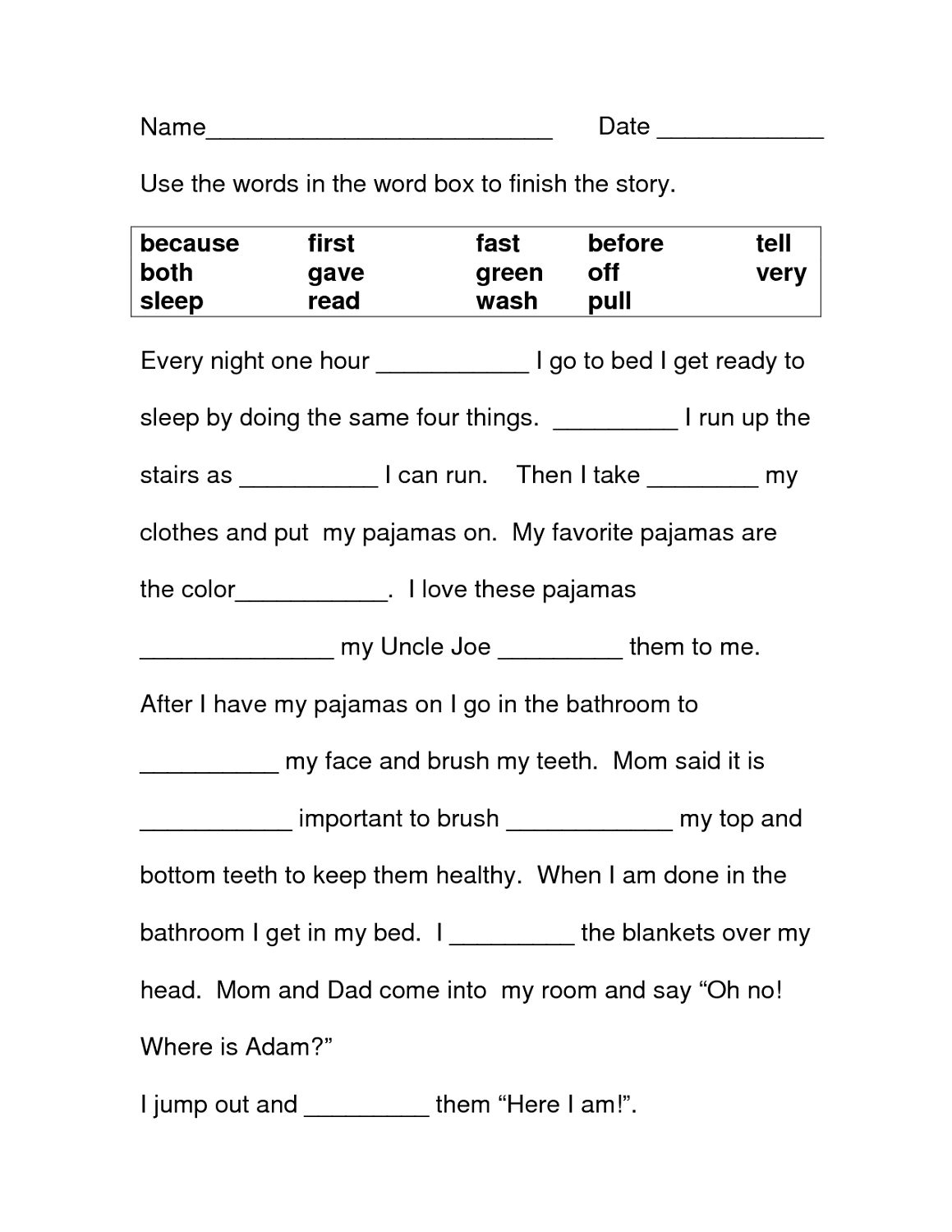 Free Printable Ela Worksheets Lexia s Blog