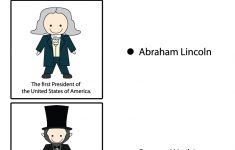 Free Printable Match The Presidents Worksheet For Kindergarten | Free Printable President Worksheets