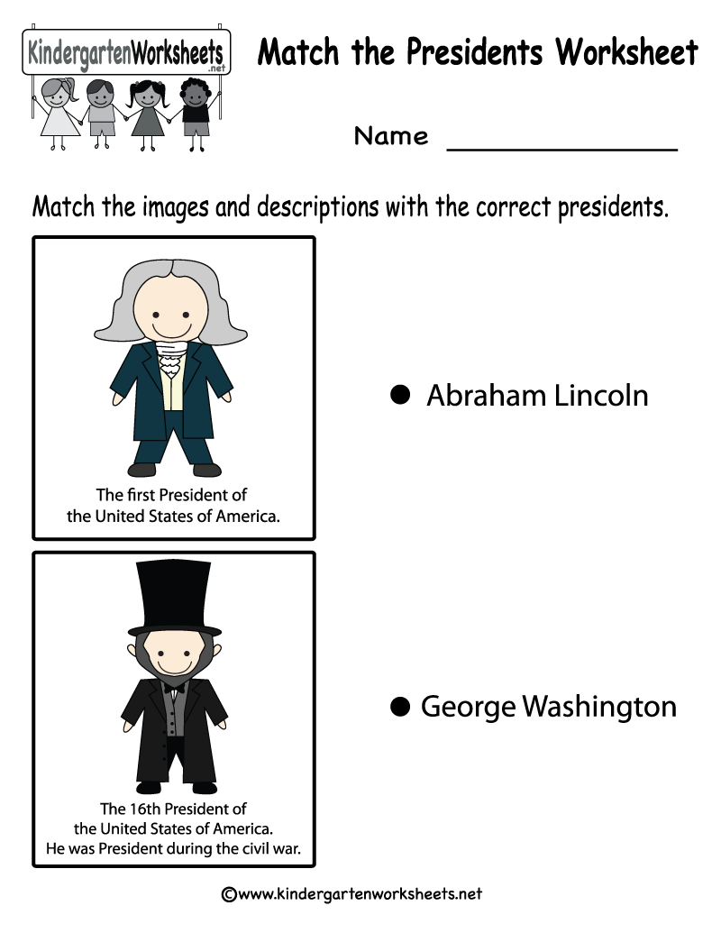 Printable President Worksheets Printable World Holiday